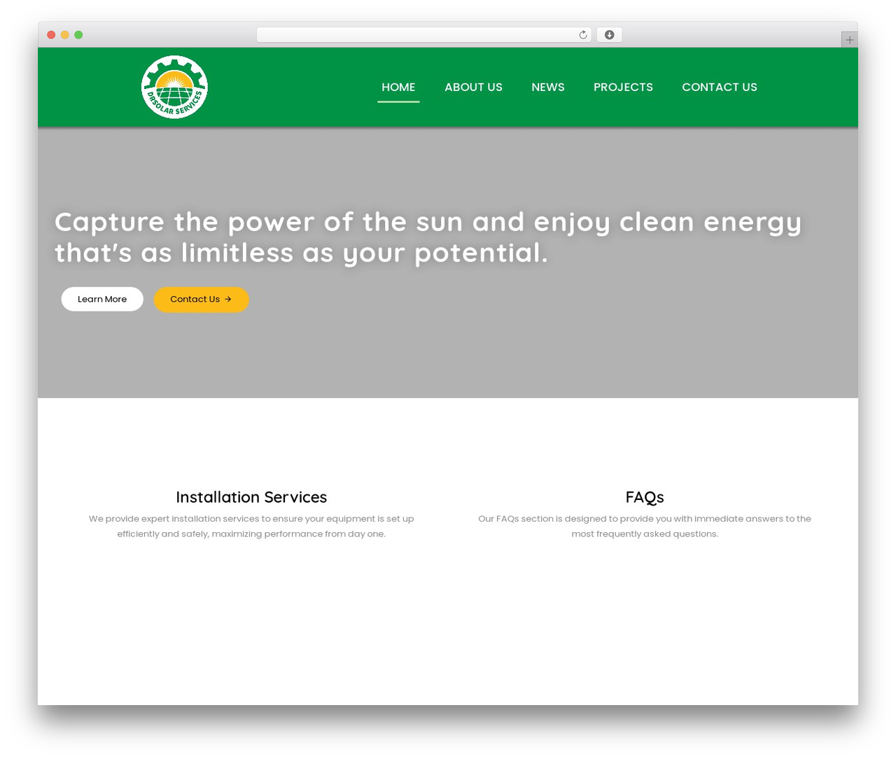WordPress theme OceanWP - drsolarservicesph.com