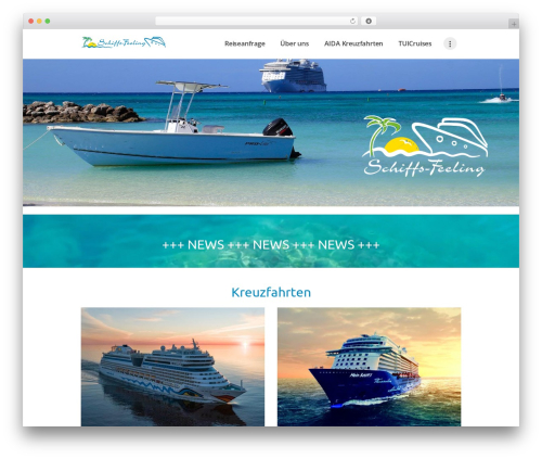 WordPress theme RyanCole - schiffs-feeling.de