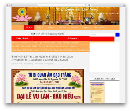 WordPress website theme Basic - tubiquanamdaotrang.org