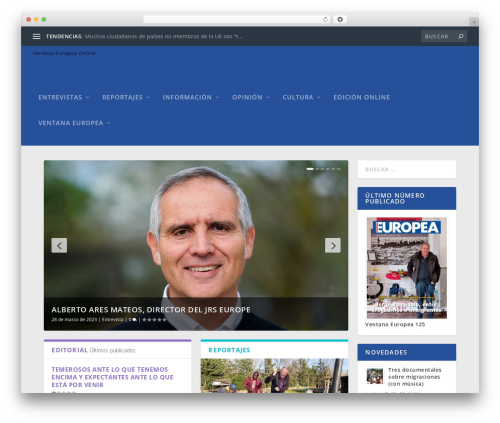WP theme Extra - ventanaeuropea.es