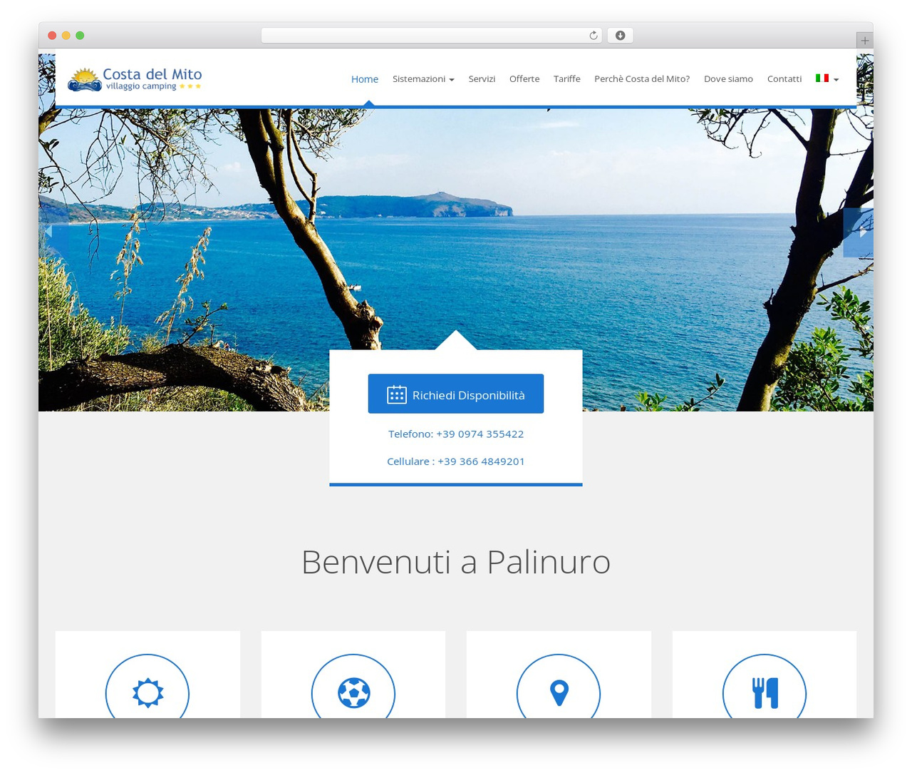 Accommodation WordPress theme - costadelmito.it Accommodation WordPress theme - costadelmito.it