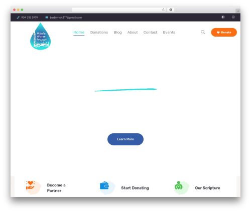 Asting theme WordPress - safewaterprojects.org