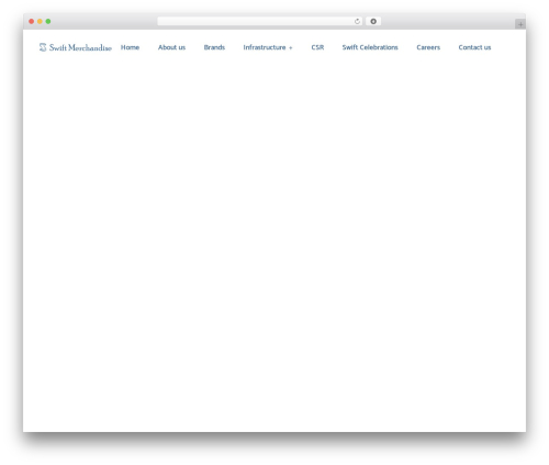 Braintech theme WordPress - swiftmerchandise.com