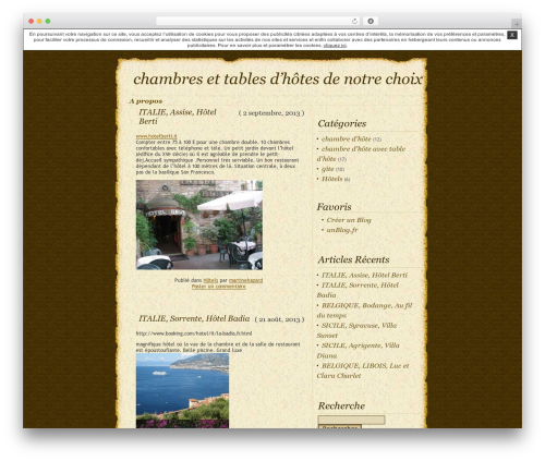 DaVinci-Code WordPress theme - hazardmartine.unblog.fr