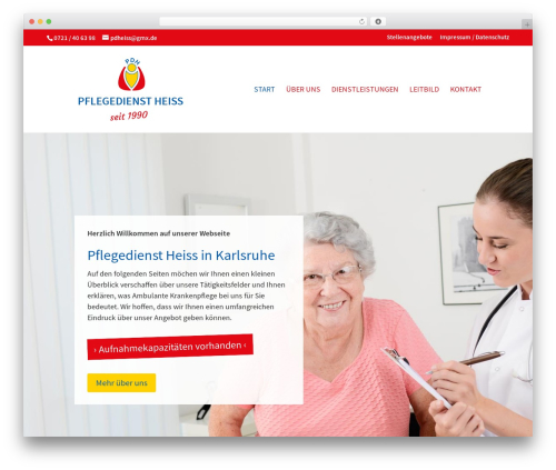 Divi WordPress website theme - pdheiss.de