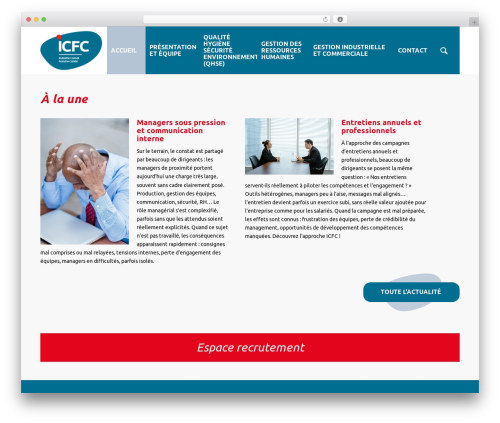 Enfold WordPress theme - ic-fc.fr