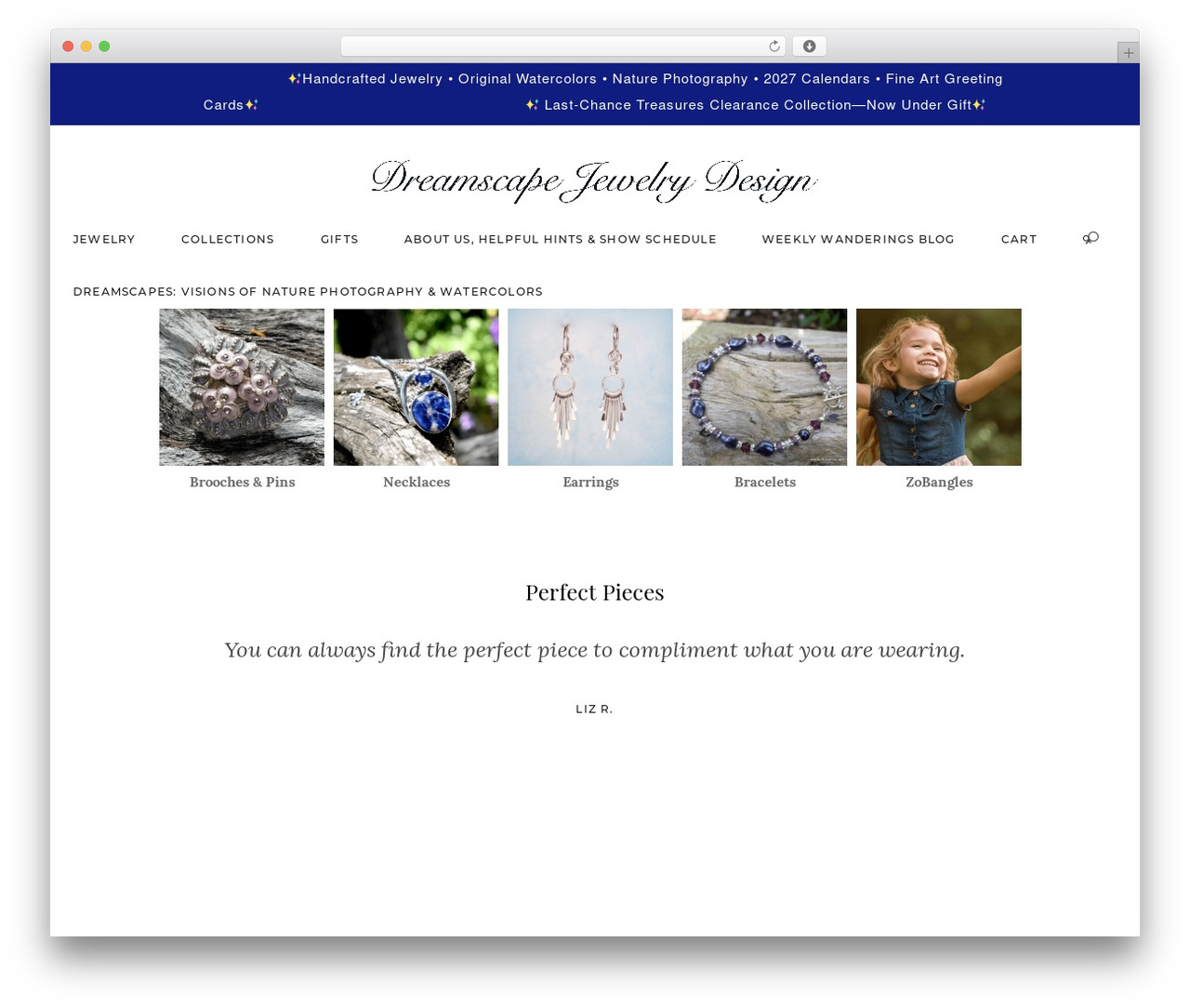 Fiorello WordPress theme - dreamscapejewelry.com Fiorello WordPress theme - dreamscapejewelry.com