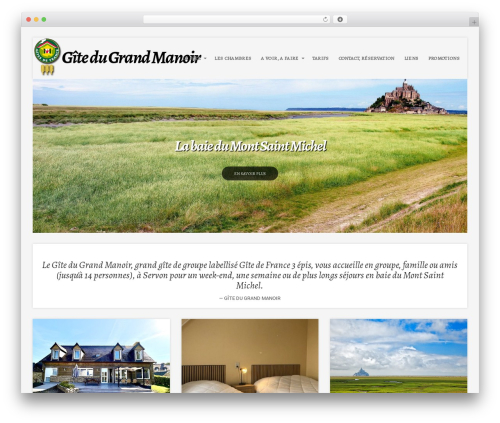 Igloo premium WordPress theme - gitedugrandmanoir.com