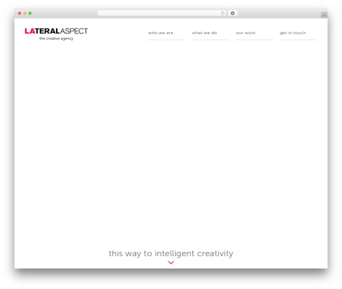 Lateral Aspect WordPress theme - lateralaspect.com.au