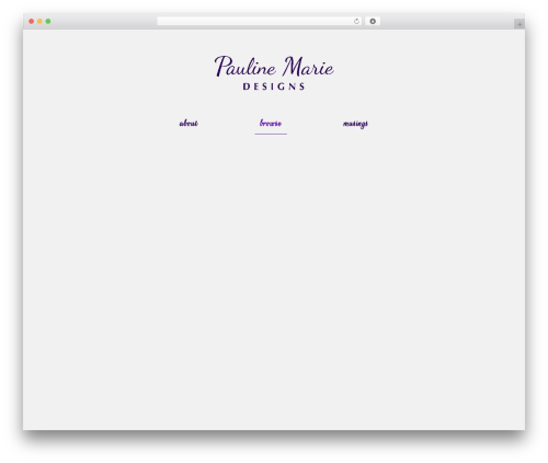 minimatic theme WordPress - paulinemariedesigns.com minimatic theme WordPress - paulinemariedesigns.com