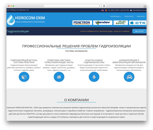 Modality theme WordPress - hidrocom.md Modality theme WordPress - hidrocom.md