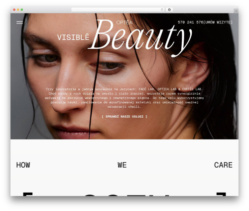 Optēa best WordPress theme - optea.co