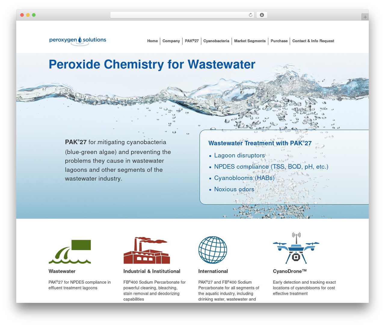 Responsive Child Theme theme WordPress - peroxygensolutions.com