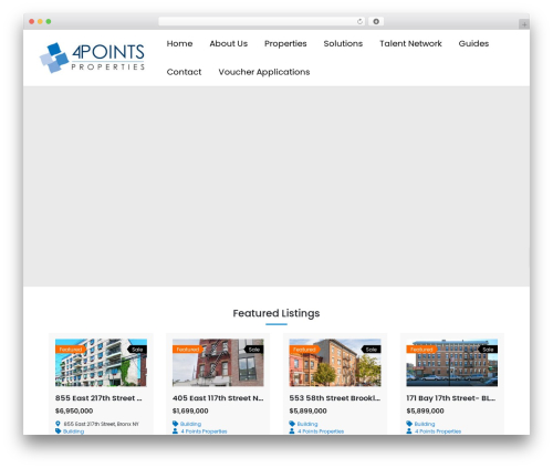 Essential Real Estate (essential-real-estate) free WordPress plugin - 4pointsproperties.com