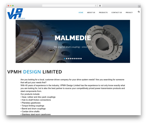 Uncode Pro WordPress website theme - vpmh.ca