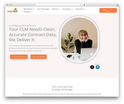 Cookiez WordPress plugin - brightleaf.com
