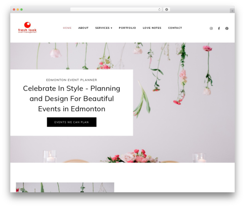 WordPress theme ChicServe - freshlookevents.com