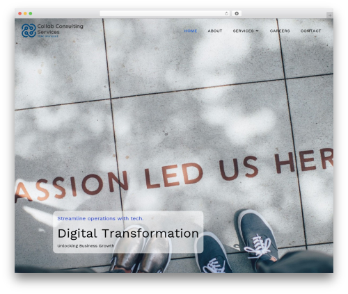 WordPress theme Consulte - collabconsultingservices.net