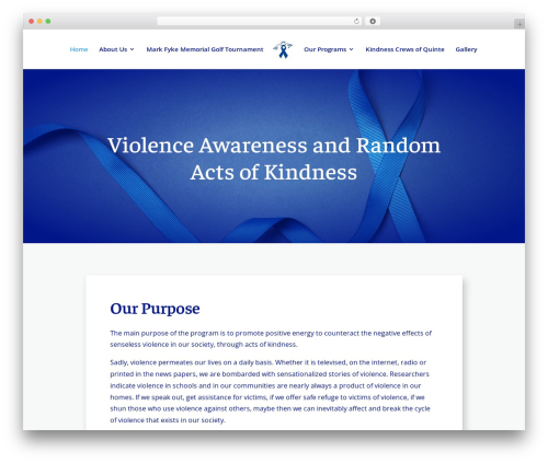 WordPress theme Divi - varak.ca