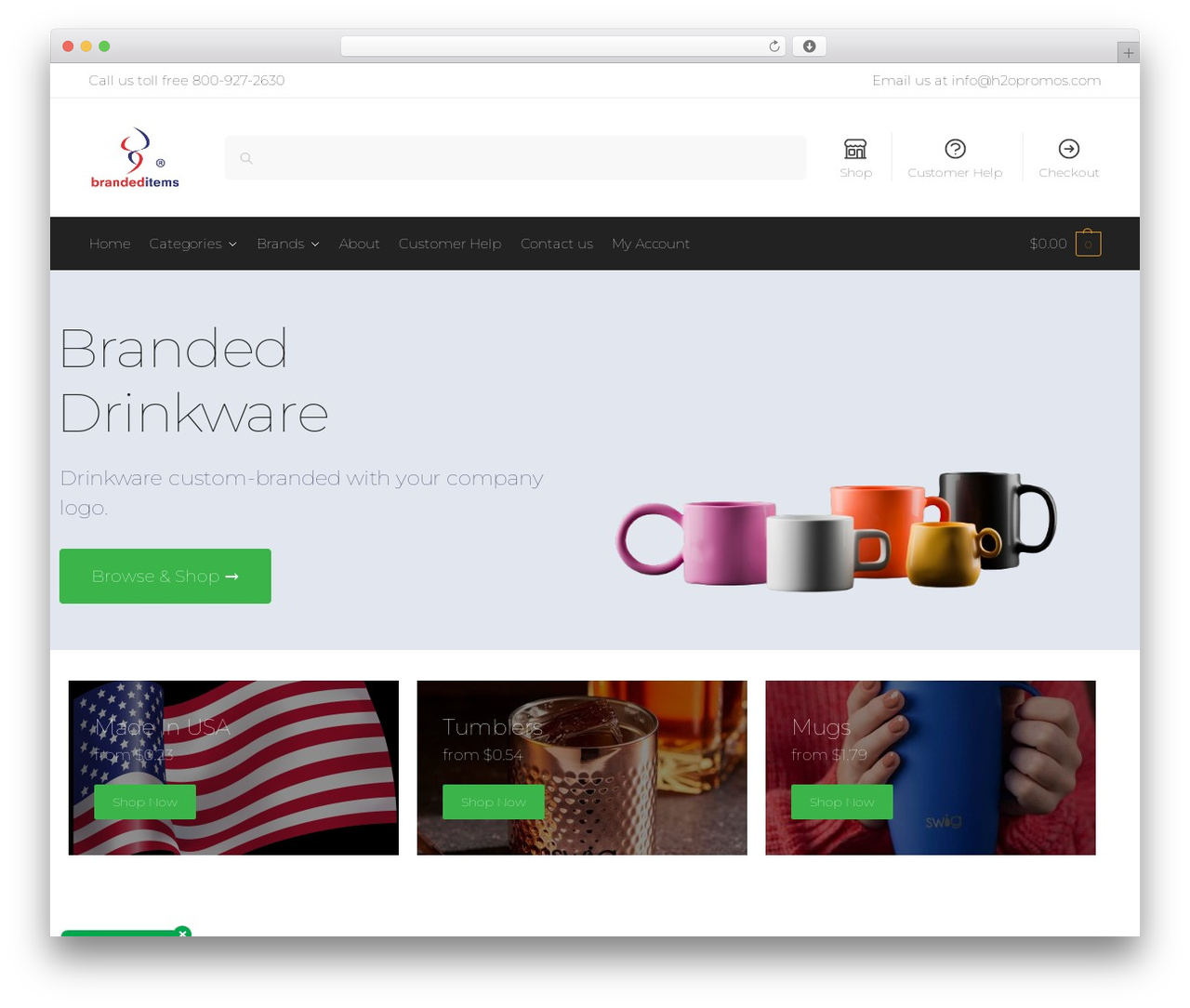 WordPress website theme Shoptimizer Child - h2opromos.com WordPress website theme Shoptimizer Child - h2opromos.com