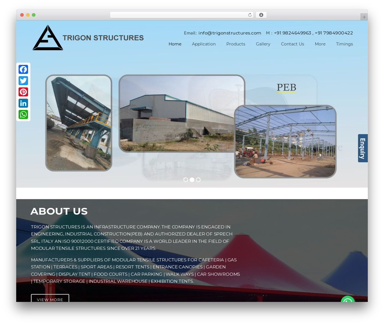 Construction WordPress theme - trigonstructures.com Construction WordPress theme - trigonstructures.com