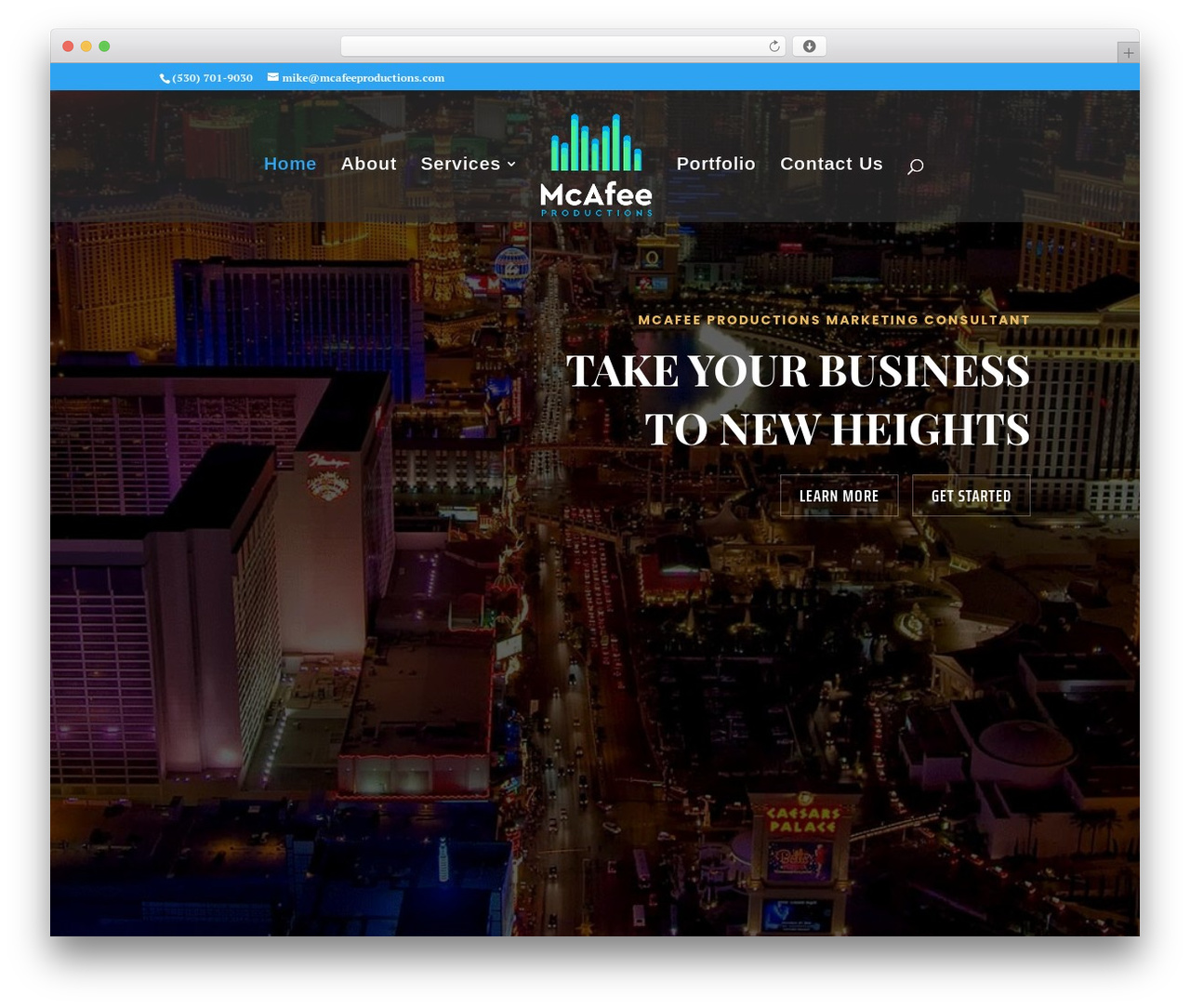 Divi WordPress theme - mcafeeproductions.com Divi WordPress theme - mcafeeproductions.com
