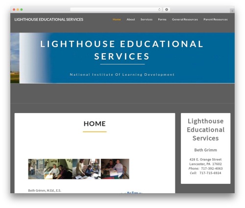 Lighthouse theme WordPress - lighthouseedservices.net Lighthouse theme WordPress - lighthouseedservices.net