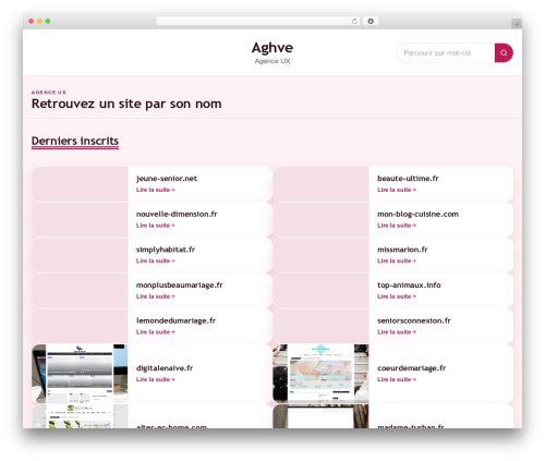 Maxwell WordPress theme - aghve.fr Maxwell WordPress theme - aghve.fr