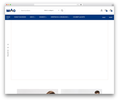 Apus lookbook WordPress plugin - madskinwear.com