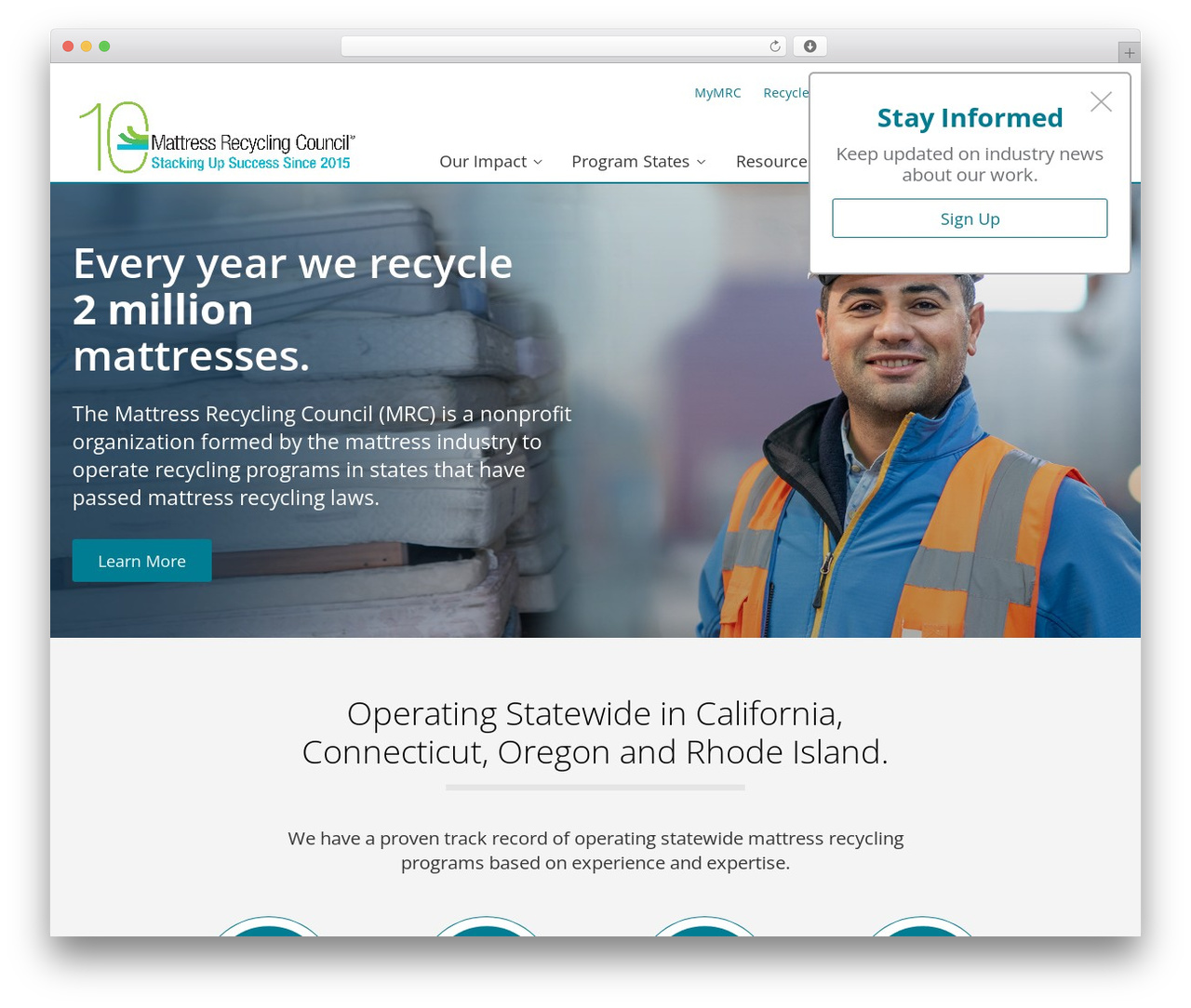 WordPress theme BrickTimber - mattressrecyclingcouncil.org