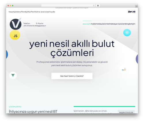 WordPress theme itlab - virtara.tr