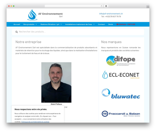 Woocommerce quotation WordPress plugin - af-environnement.ch