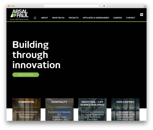 The7 WordPress theme - absalpaul.com