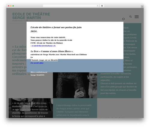 Indeed smart popup WordPress plugin - ecole-serge-martin.ch