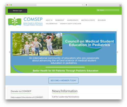 WordPress theme Virtue - comsep.org