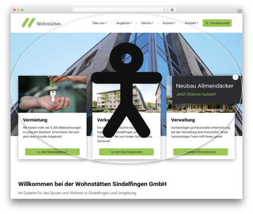 Sf maps WordPress plugin - wohnstaetten.com