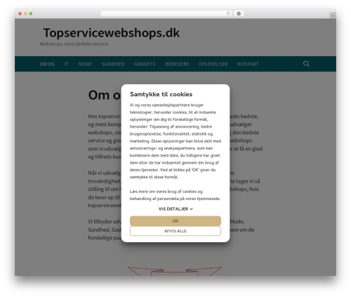 First top WordPress theme - topservicewebshops.dk First top WordPress theme - topservicewebshops.dk