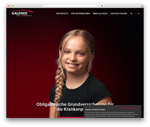 Galenos Theme WordPress theme - galenos.ch