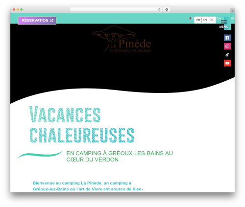 Plune flash info WordPress plugin - camping-lapinede-04.com