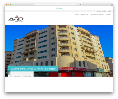 Realty Child Theme real estate theme WordPress - arouae.com