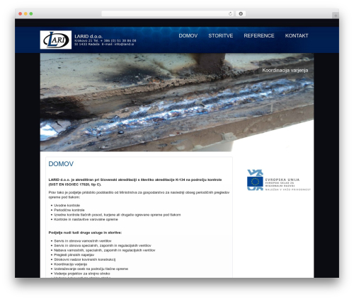 Portfolio gallery WordPress plugin - larid.si