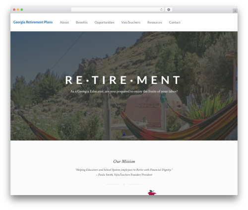 Theme WordPress choco - garetirementplans.com