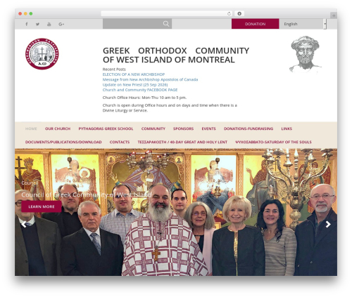 Theme WordPress Greek WP - greekwestisland.org