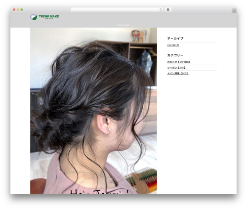 Custom article WordPress plugin - hair-jammin.com