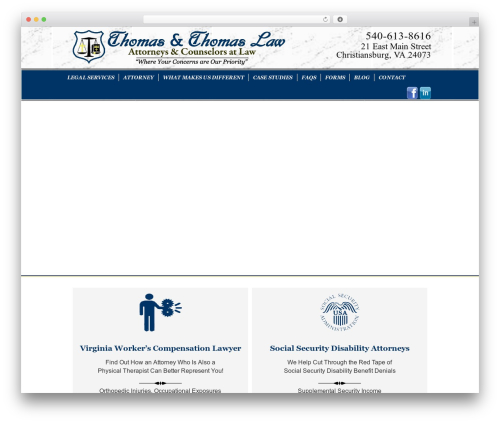 Thomas WordPress theme - jbtlaw.com
