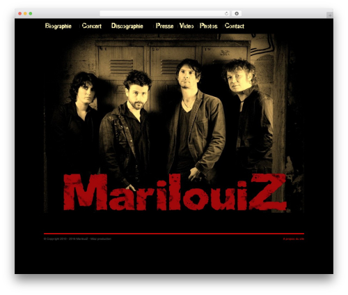 Time WordPress theme - marilouiz.com