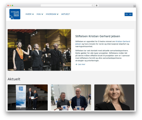 vidiflex WordPress theme - stiftkgj.no