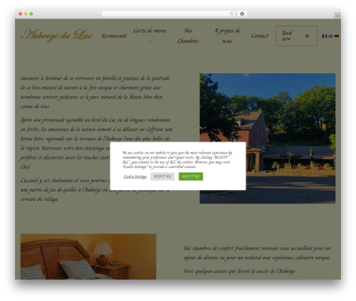 WordPress theme kastel - aubergedulac.lu