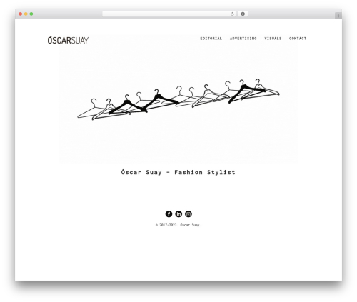 WordPress theme Screen Responsive WordPress Theme FREE - oscarsuay.com