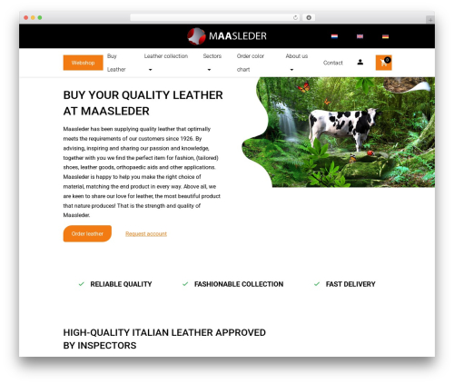 WordPress theme The Sequel - maasleder.com